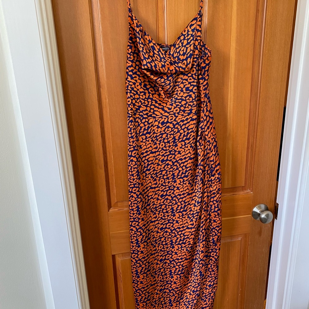 Cheetah Print Maxi Dress